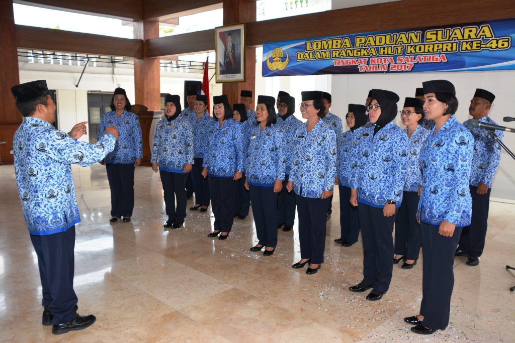 ASN Korem Juara Harapan I Paduan Suara